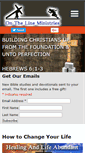 Mobile Screenshot of onthelineministries.com